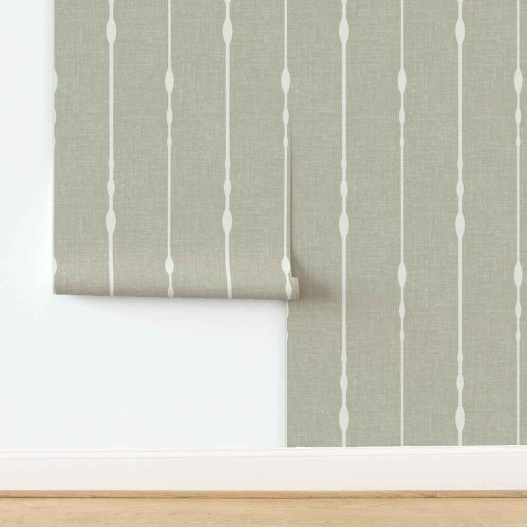 Vertical Striped Wallpaper: Minimalist Geometric Design, With a Mid-Century Twist