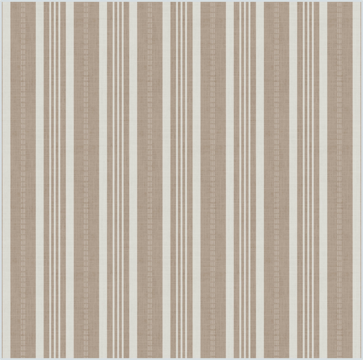 Ticking Stripe Wallpaper | Classic Vertical Stripe Design for Modern and Traditional Interiors
