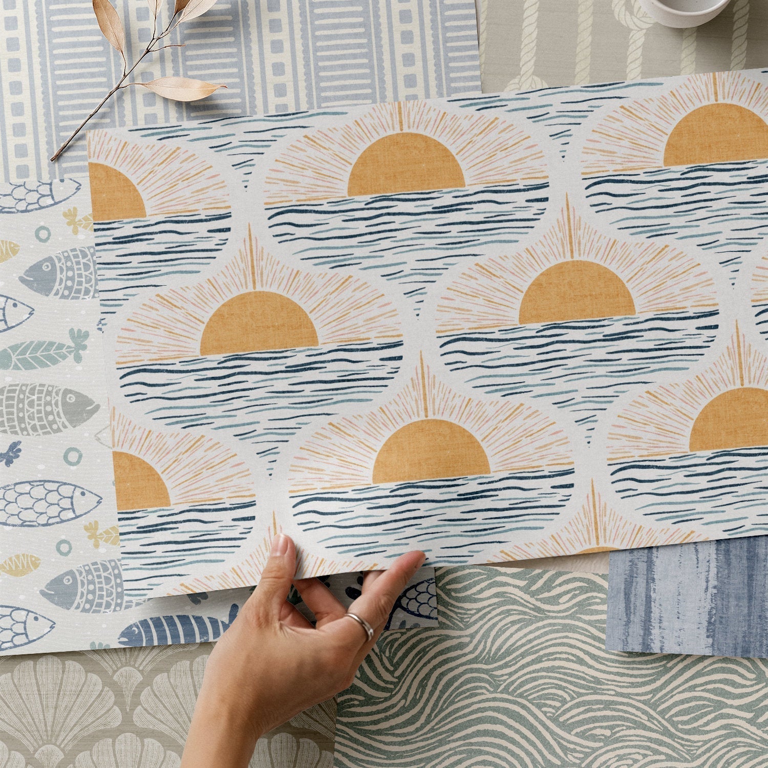 Coastal Wallpaper Ideas for Every Room