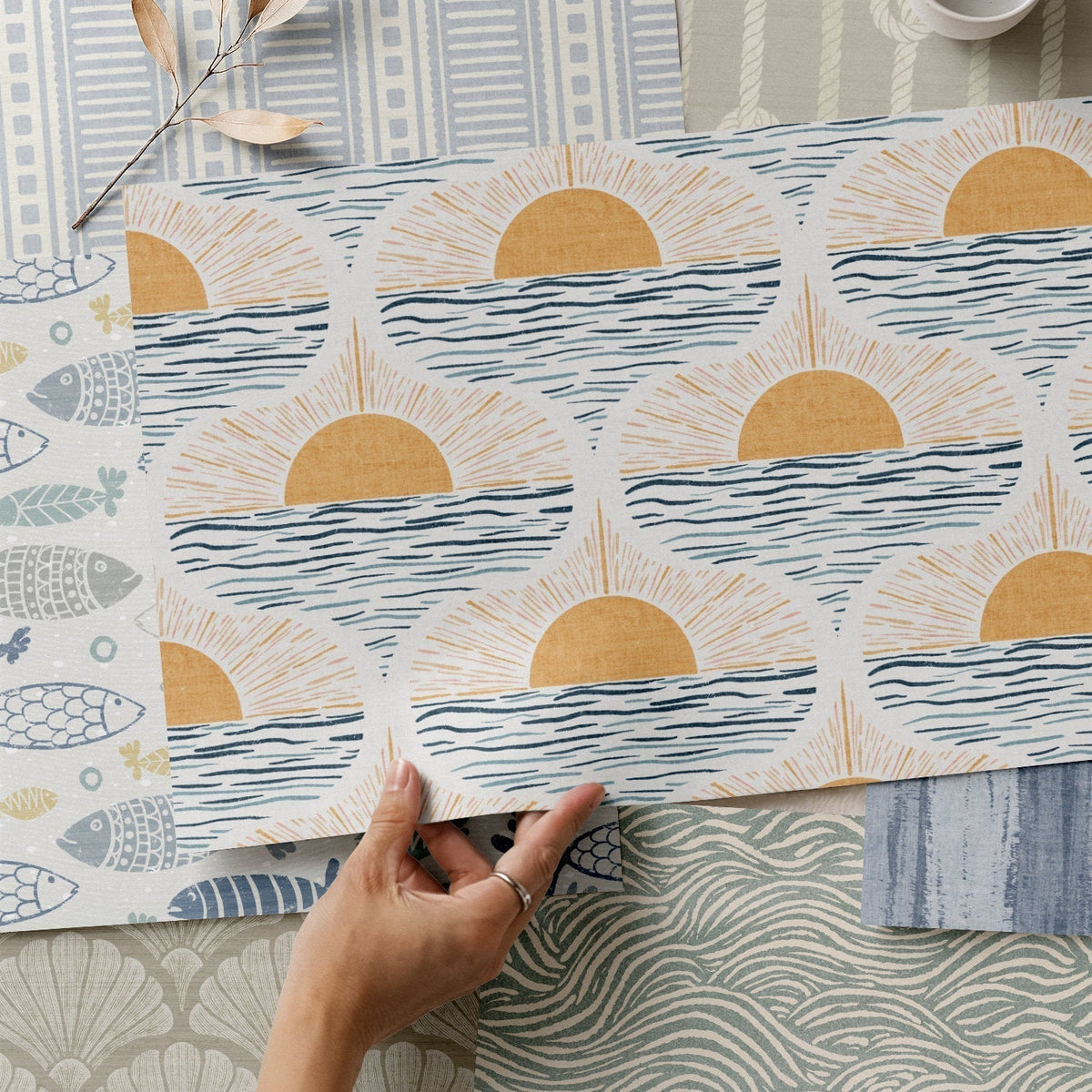 Coastal Wallpaper Ideas for Every Room