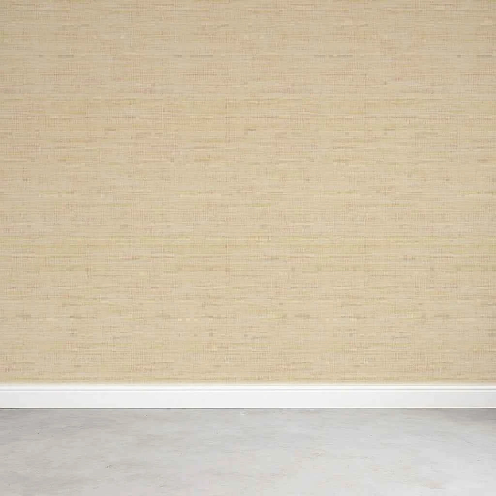 Faux Grasscloth Wallpaper | Solid Colour, Minimalist Woven Texture