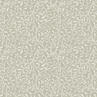 Botanical Leaf Wallpaper in Burgundy, Blue, Green, Beige & Grey – Modern Foliage Design