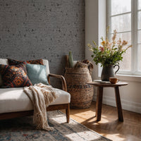 Faux Concrete Wallpaper – Urban Style Cement Effect