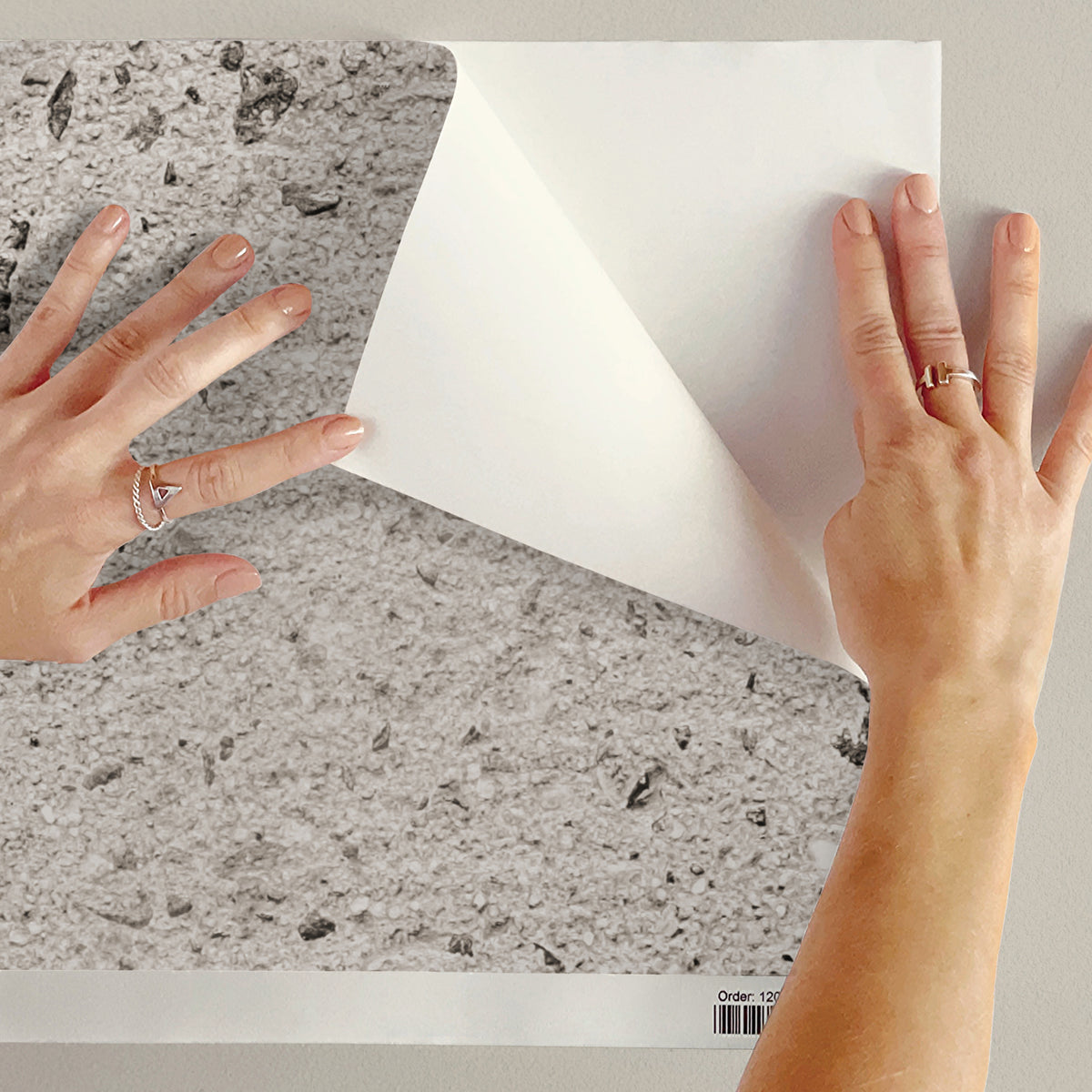 Faux Concrete Wallpaper – Urban Style Cement Effect